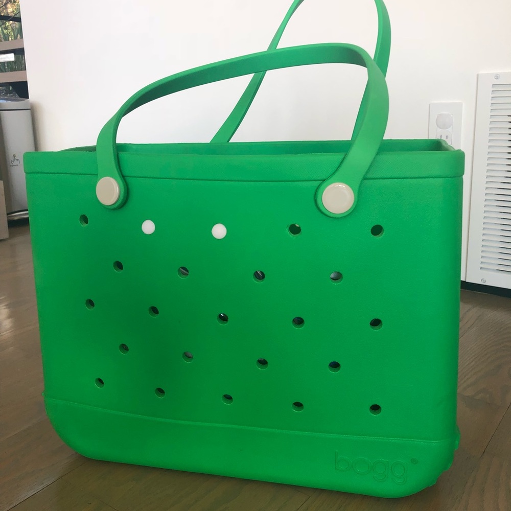 Original Bog bag- large green tote (almost new)